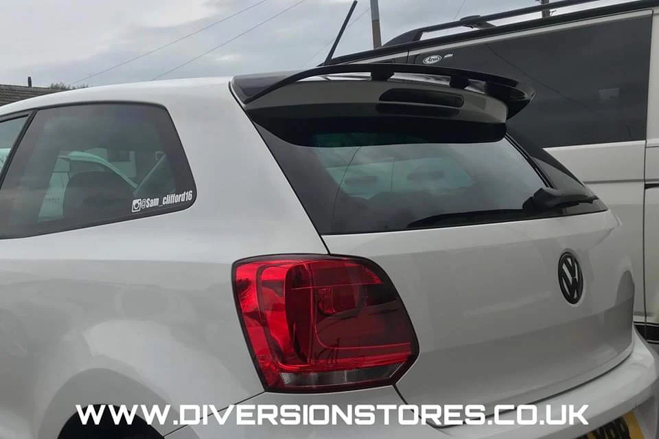 Volkswagen Polo MK5 6R / 6C WRC Style Roof Spoiler (2009-2018 Models)