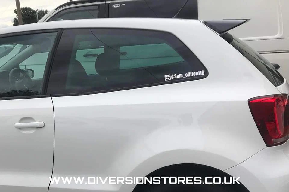 Volkswagen Polo MK5 6R / 6C WRC Style Roof Spoiler (2009-2018 Models) - Image 2