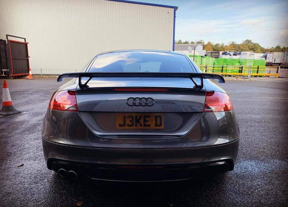 Audi TT MK2 8J RS Style Carbon Fibre / Unpainted Spoiler (2007-2014) DAS AUTOMOTIVE - Image 4