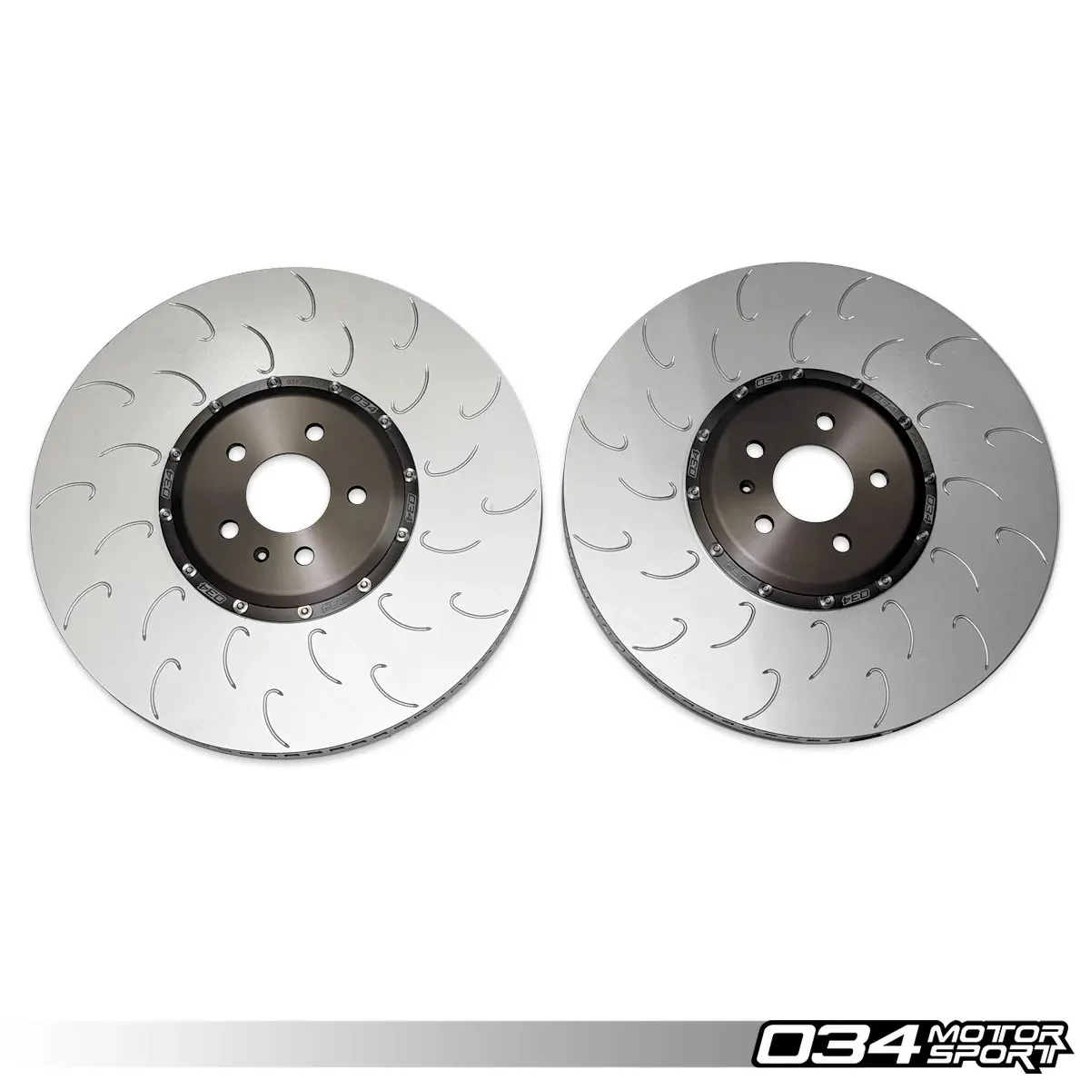 034 Motorsport 2-Piece Floating Front Brake Rotor Upgrade - Audi RS6 & RS7 C8 - Image 5