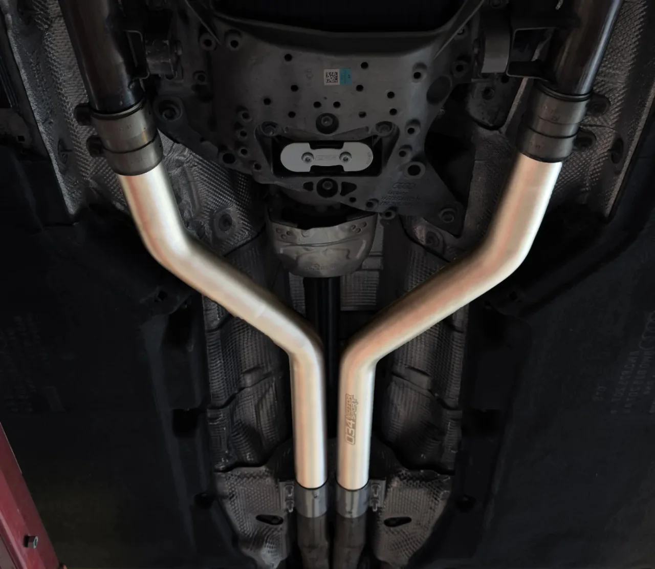 034 Motorsport - Res-X Front Resonator Delete, B9/B9.5 Audi S4/S5 3.0T
