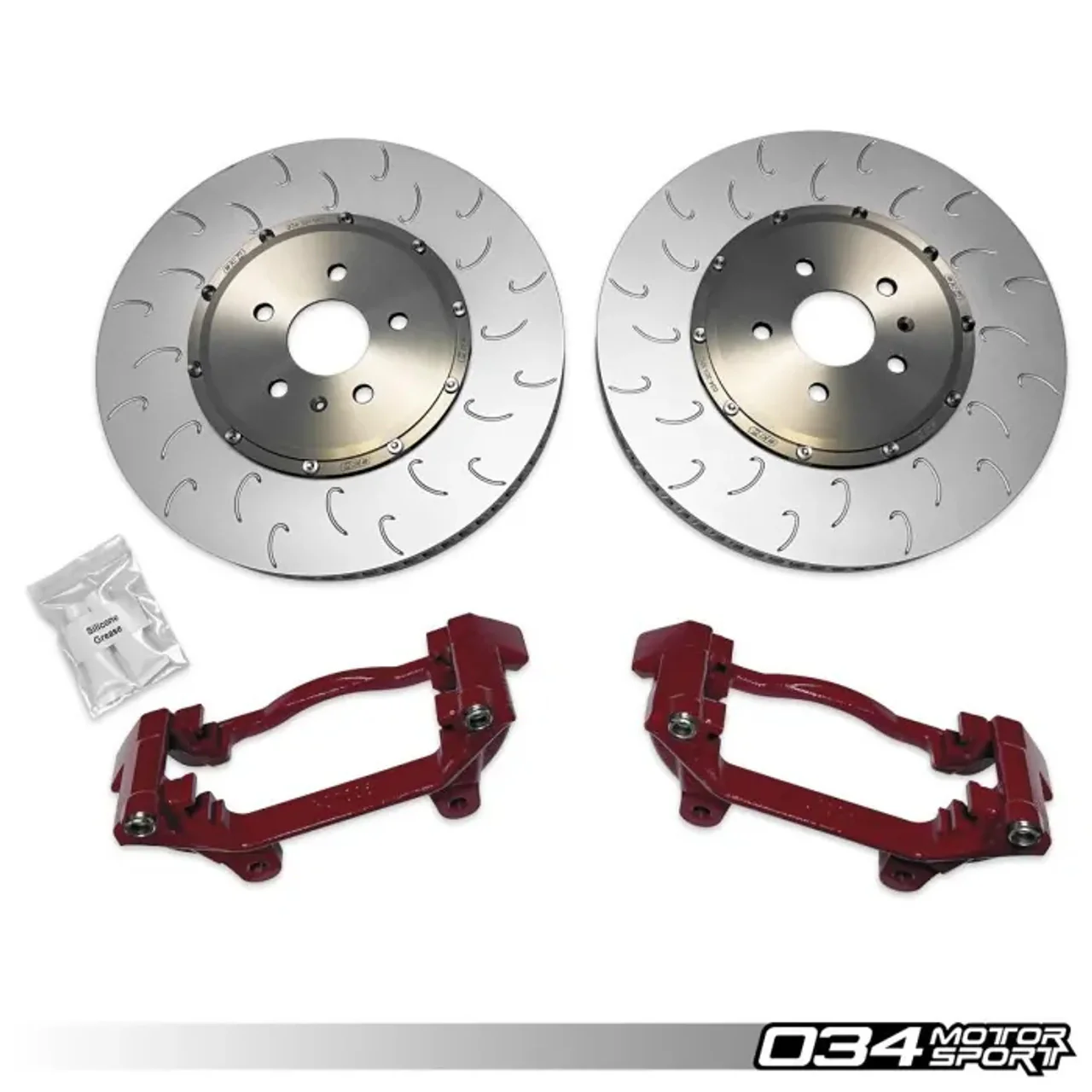 034Motorsport 2-Piece Floating Front Brake Discs 375mm Upgrade - Mk8 Golf R/8Y S3 - Image 2