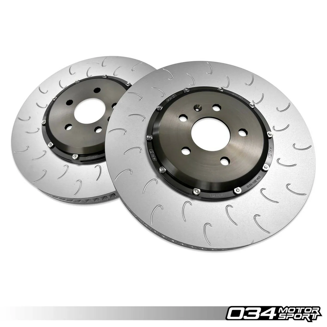 034Motorsport 2-piece Floating Front Brake Rotor Upgrade Kit - B9/B9.5 RS5/RS4 - Image 2