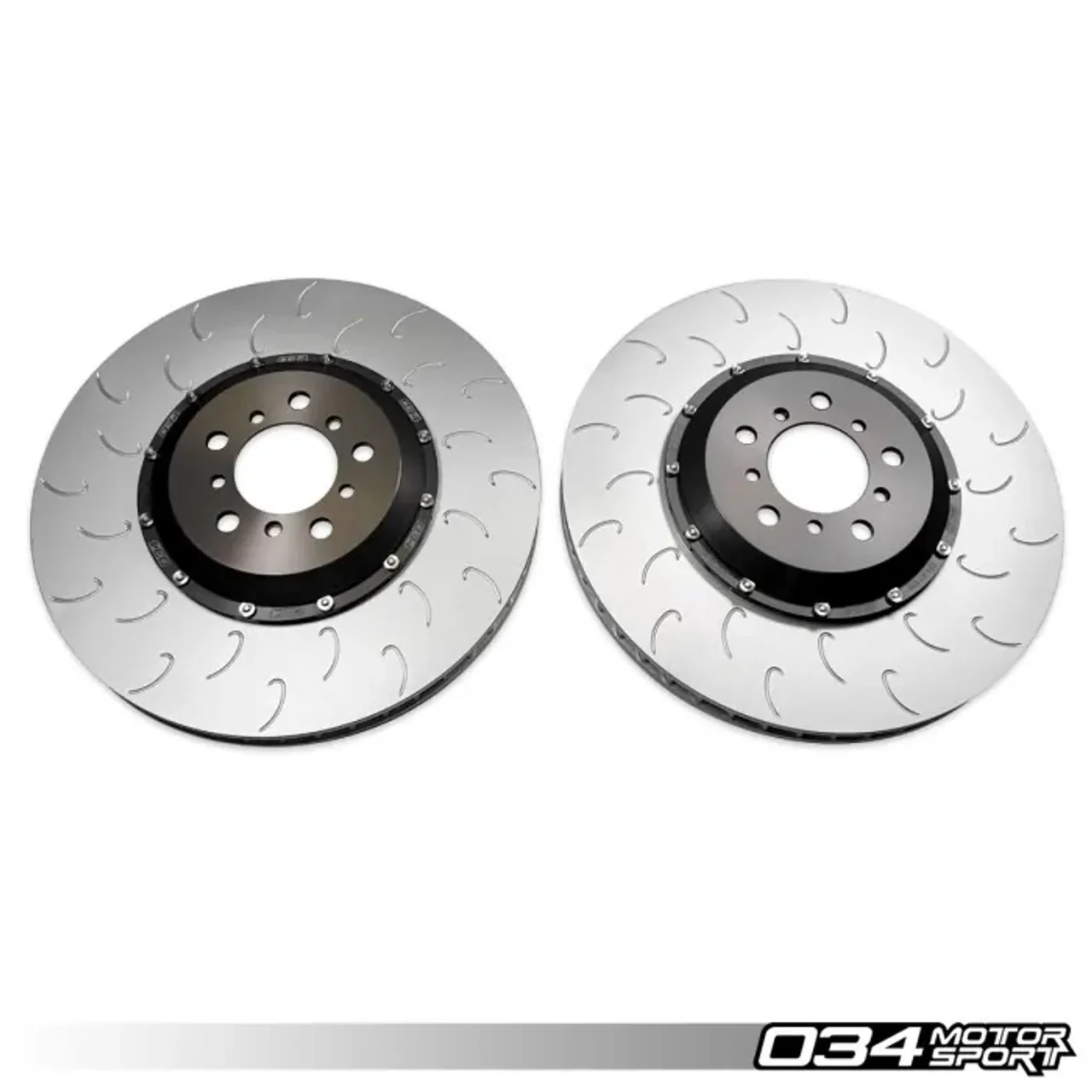 034Motorsport 2-Piece Floating Front Brake Rotor Upgrade Kit for F8X BMW M2 Competition/CS, M3/M4 C/CS, & M4 GTS (2NH/2NK Caliper) - Image 2