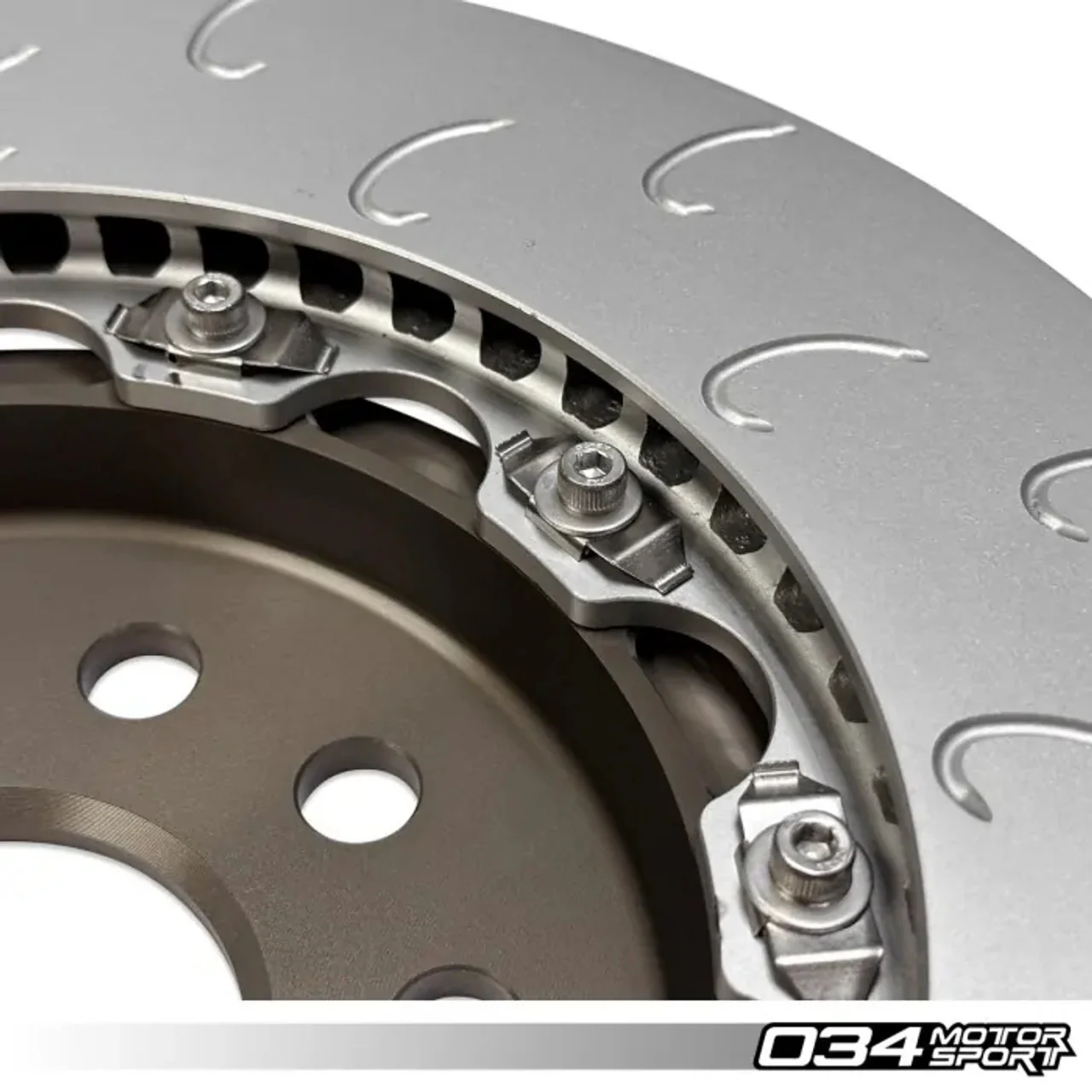 034Motorsport 2-Piece Floating Rear Brake Rotor 310mm Upgrade - MQB/MQB EVO - Image 3