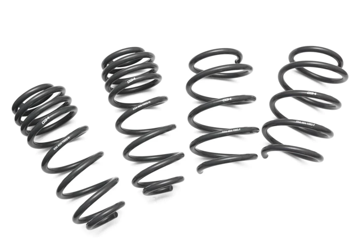 034Motorsport Dynamic+ Lowering Springs for Mk7 Volkswagen Golf GTD/GTI