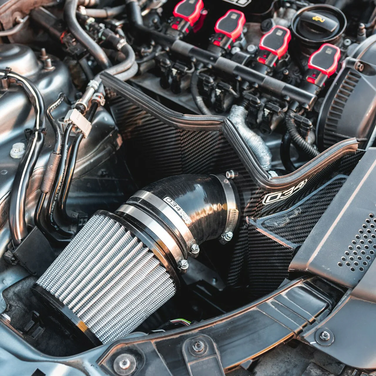 034Motorsport S34 Carbon Fibre Intake - B8/8.5 A4/A5/ 2.0 TFSI - Image 3