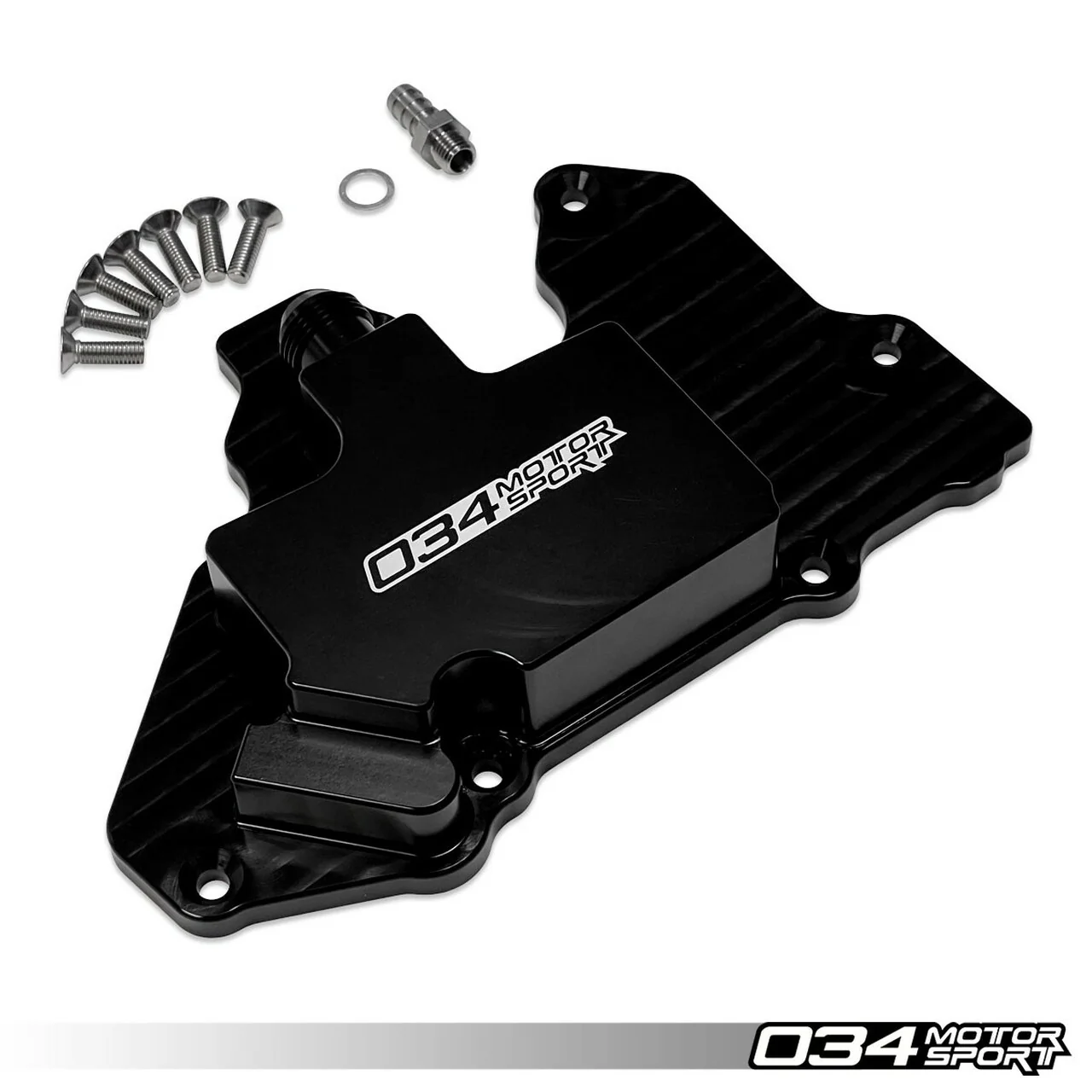 034Motorsport Stage 2 Billet Catch Can Kit, 8V/8V.5 Audi A3 & Mk7/Mk7.5 GTI 2WD