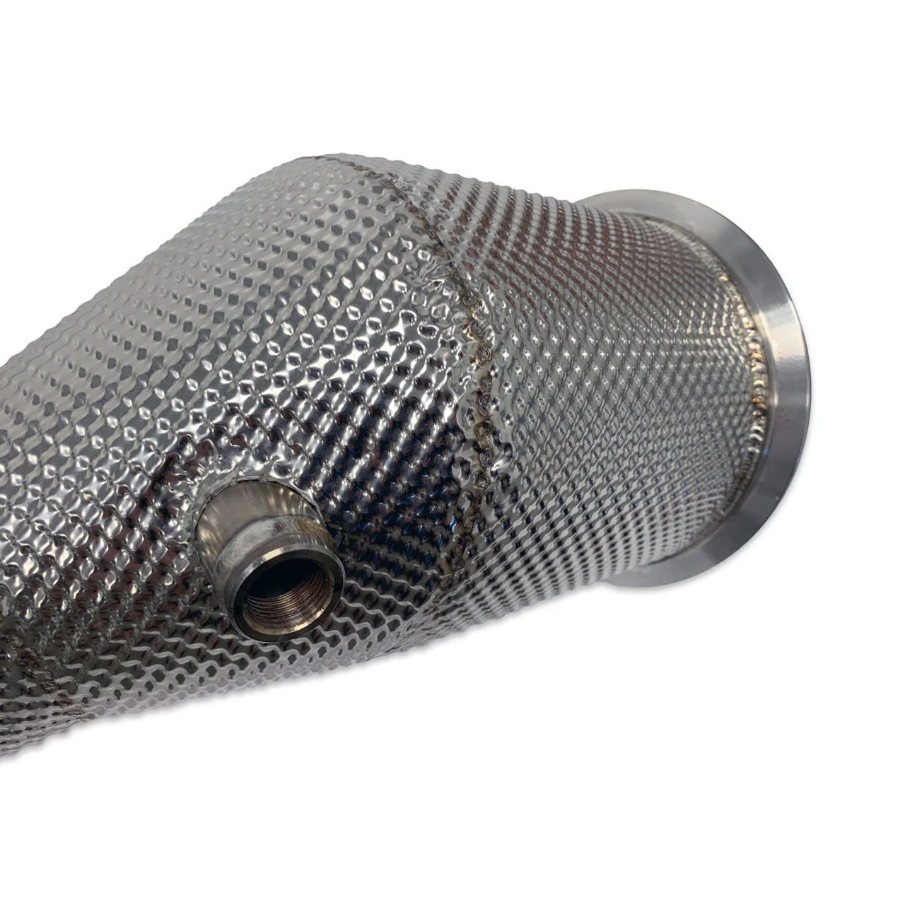 034Motorsport Stainless Steel Racing Catalyst, B9 Audi S4/S5 - Image 5