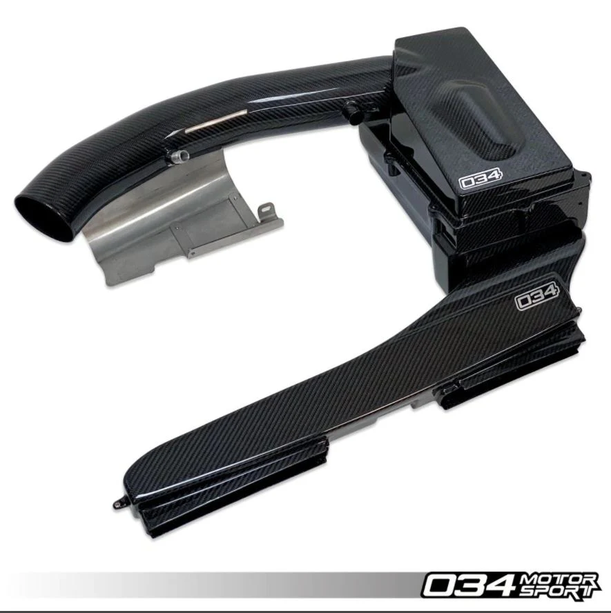 034Motorsport X34 Carbon Fibre Closed Top 4" Intake Bundle - TT RS (8S) RS3 (8V Facelift) EVO - Image 2