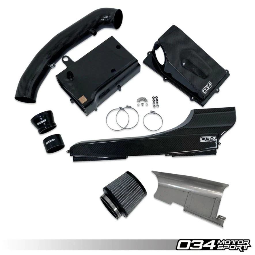 034Motorsport X34 Carbon Fibre Closed Top 4" Intake Bundle - TT RS (8S) RS3 (8V Facelift) EVO - Image 4
