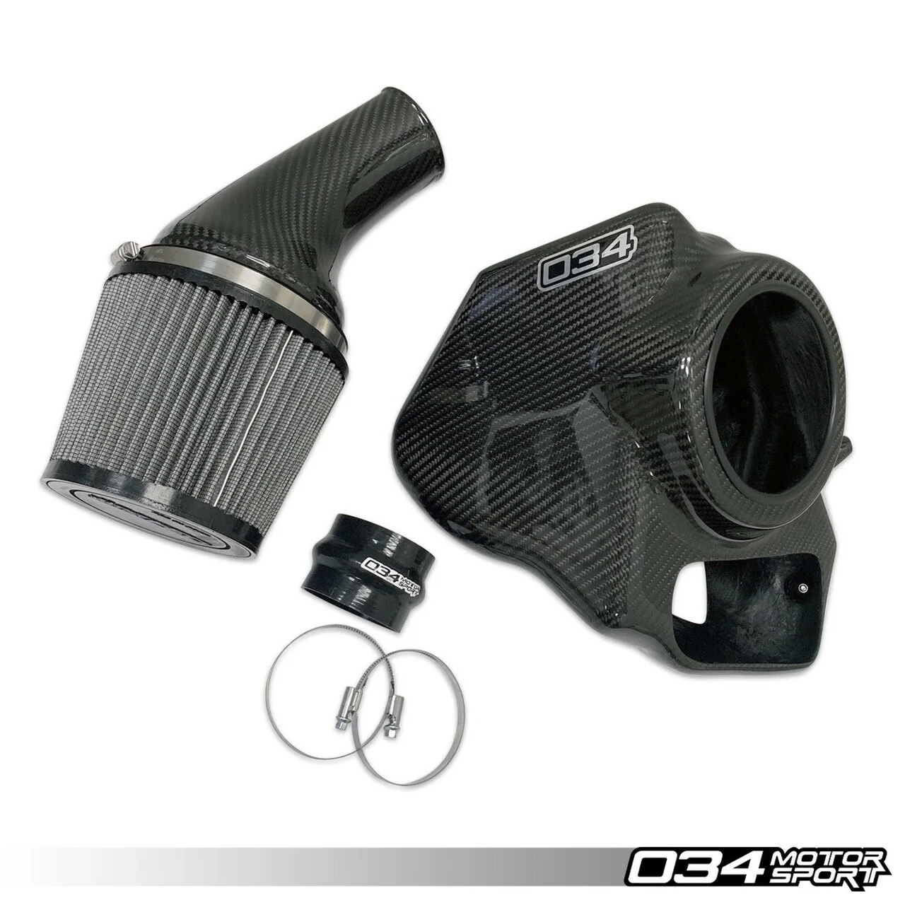 034Motorsport X34 Carbon Fibre Full Intake System - S4/S5 B9 - Image 2