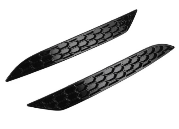 Honeycomb Style Rear Reflector Strip Covers in Gloss Black for Volkswagen Golf MK7 & MK7.5 (2013-2019) - Image 8