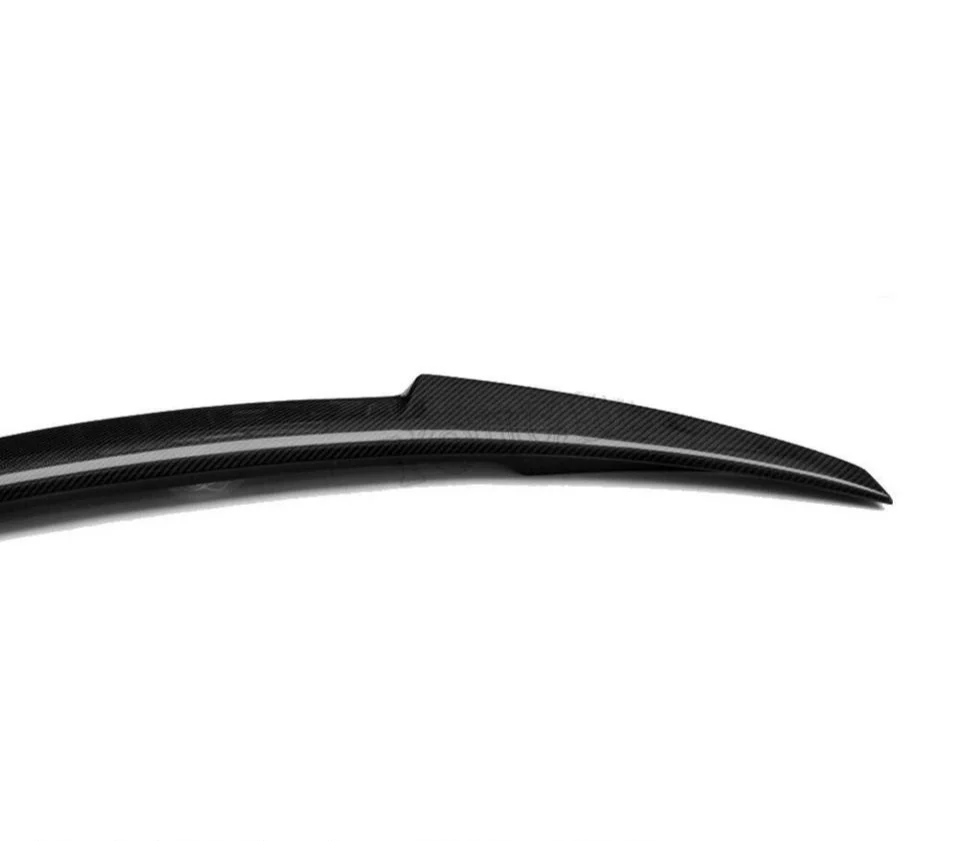 Audi A4 Saloon Carbon Fibre Rear Spoiler Lip - Image 4