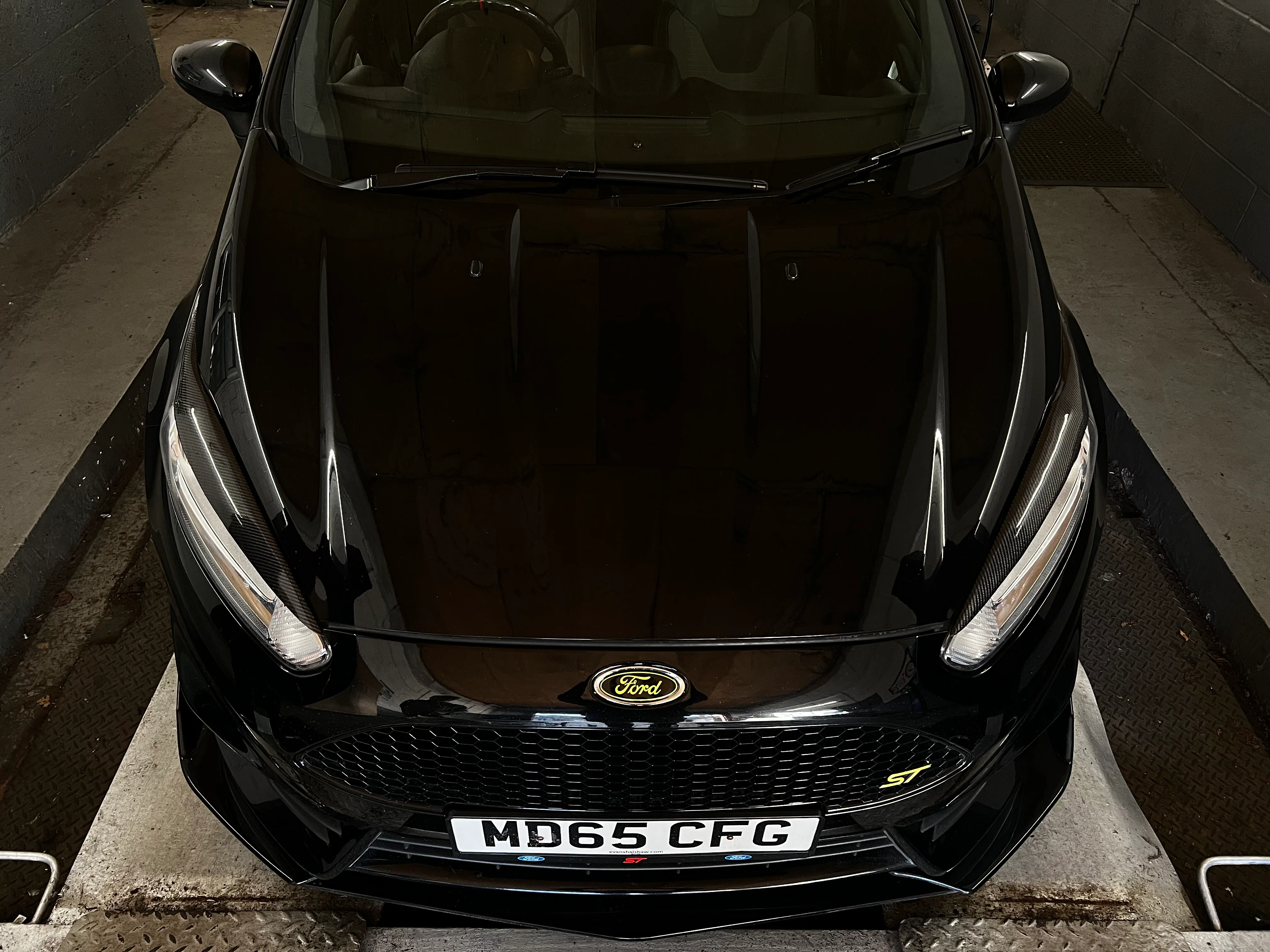 Ford Fiesta Carbon Fibre Headlight Eyebrows MK7 / MK7.5 (2010-2017 Models) - Image 6