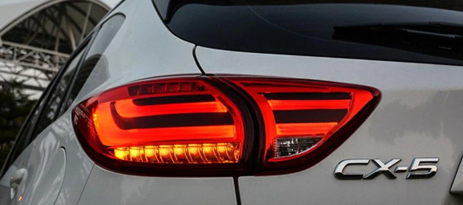 Mazda CX-5 Led Taillights With LED Turn Signal (2014-2016 Models) RED Or SMOKED
