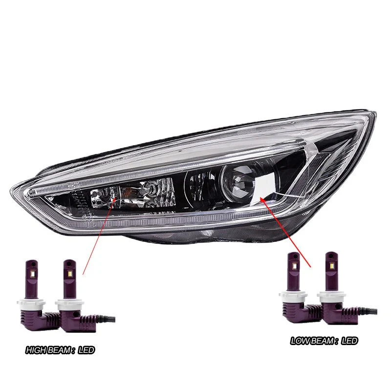 Ford Focus MK3 LED Headlight / DRL / Dynamic Indicators (2014-2018) - Image 18