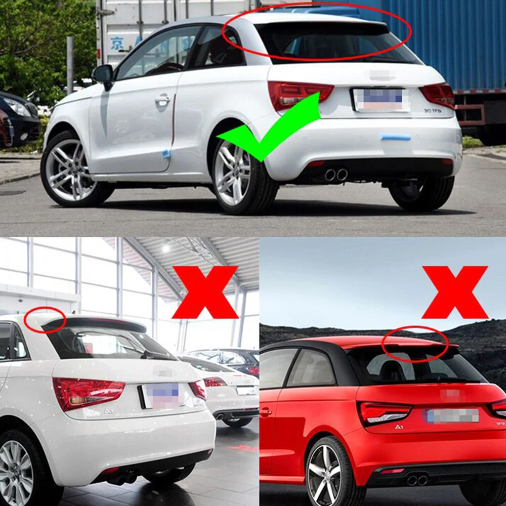 Audi A1 Carbon Fibre/FRP Rear Spoiler (2010-2017 Models) 3-Door - Image 8