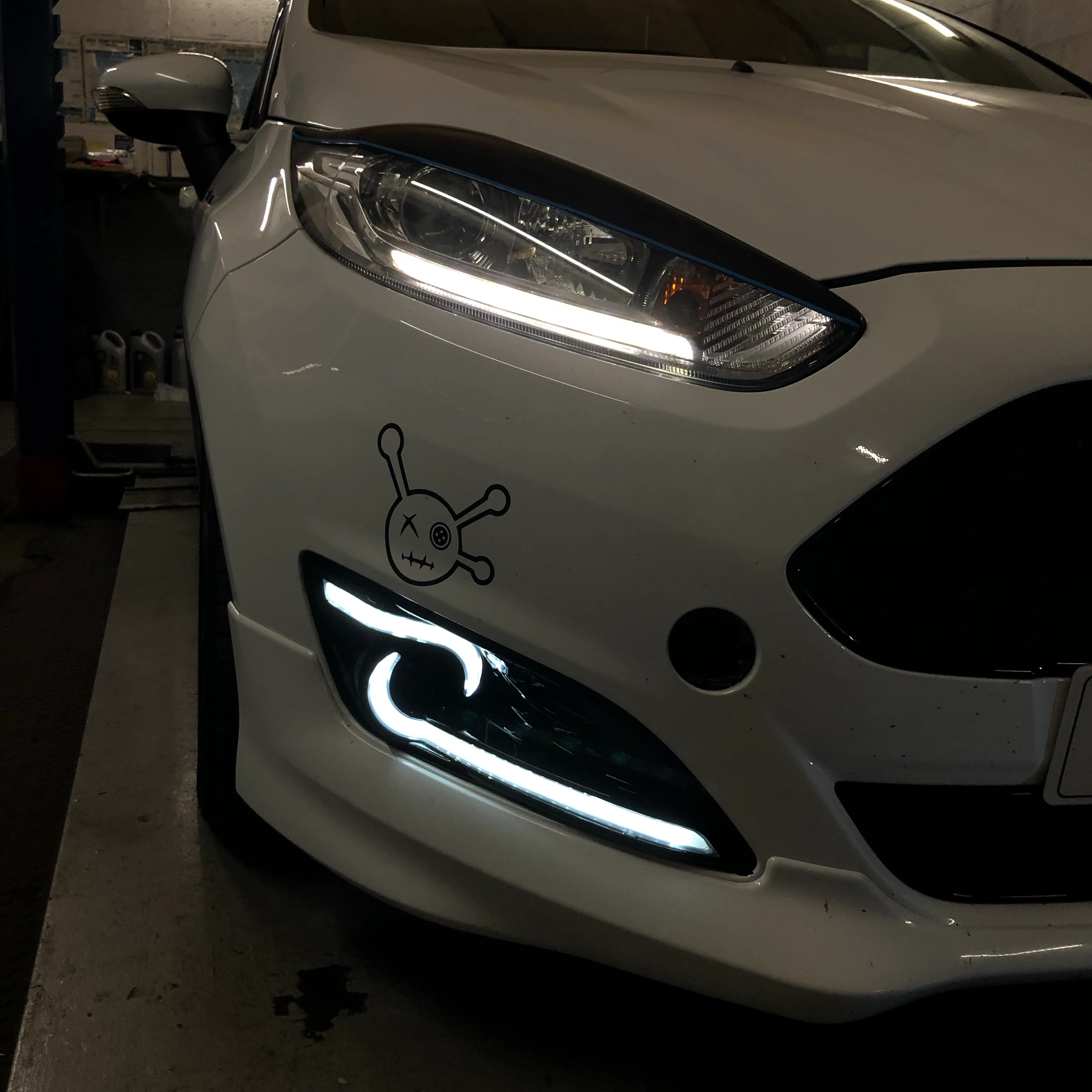 Ford Fiesta MK7.5 Base / Zetec / ST Line Fog Light DRLs And Indicators (V.1)