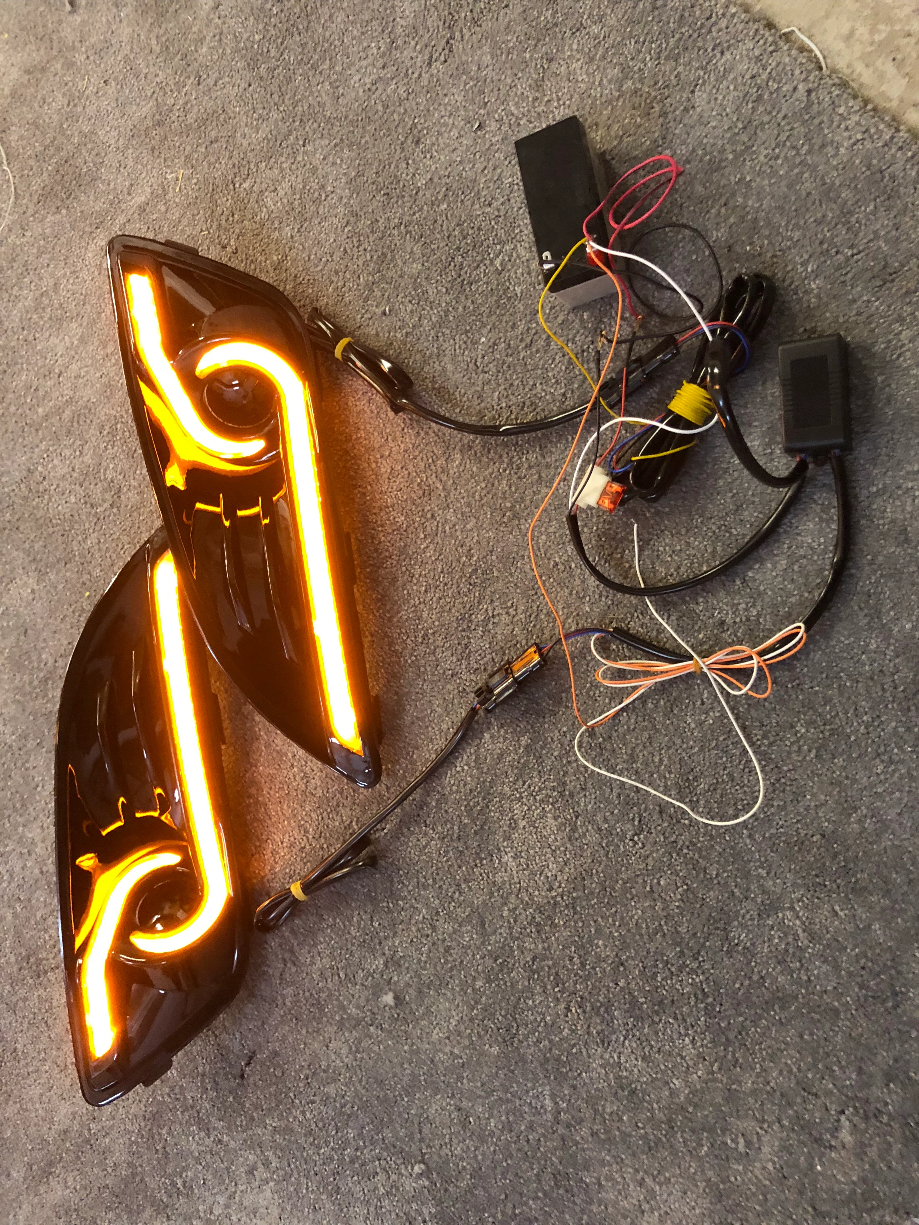 Ford Fiesta MK7.5 Base / Zetec / ST Line Fog Light DRLs And Indicators (V.1) - Image 5
