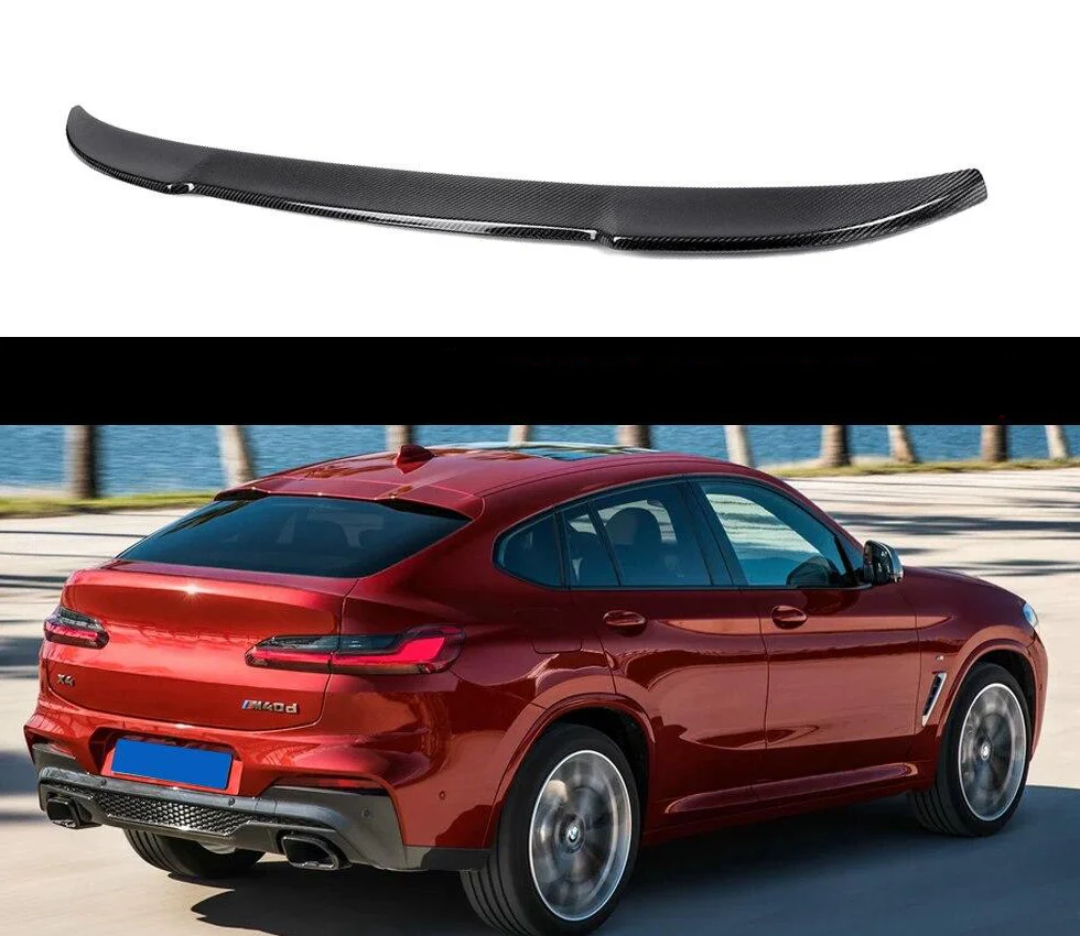 BMW X4 Carbon Fibre Rear Spoiler G02 (2018+) (CS style)
