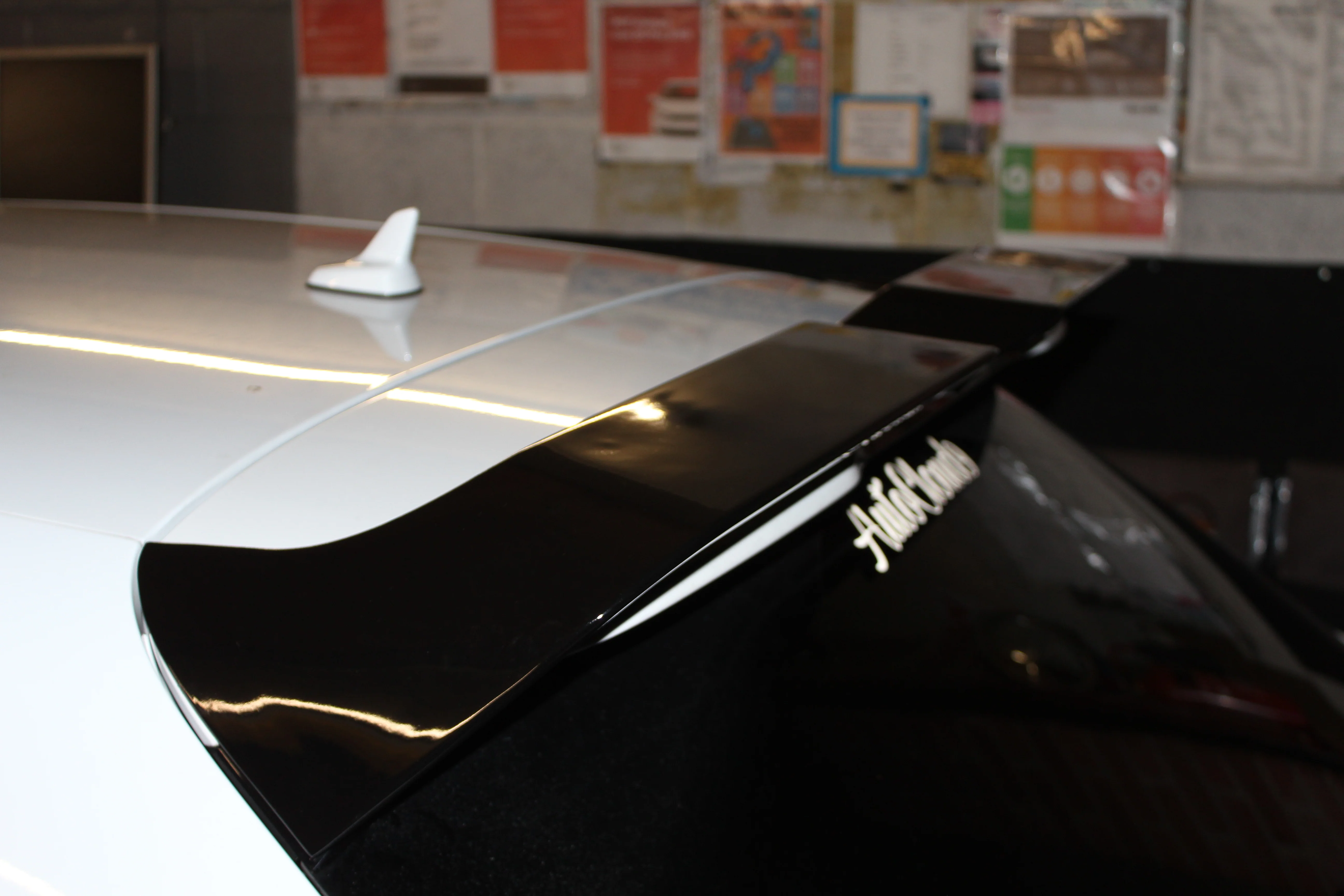 Audi A3 / S3 / RS3 Hatchback Oettinger Style Roof Spoiler Black (2013-2018 Models) (FRP) - Image 4