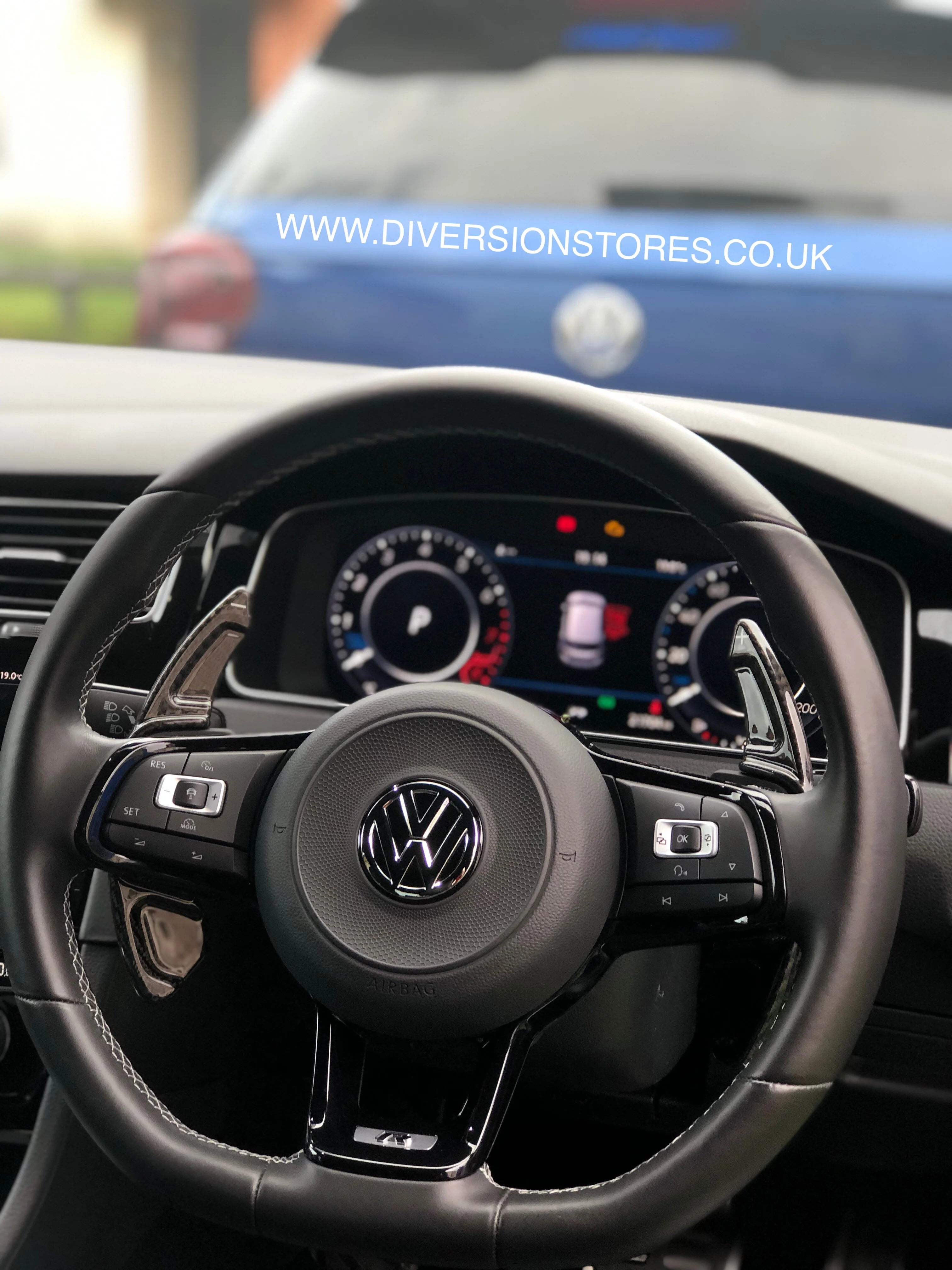 Volkswagen Golf / Polo / Scirocco DSG Genuine Black Carbon Fibre Paddle Shifter Extensions (2013-2020 Models) - Image 6