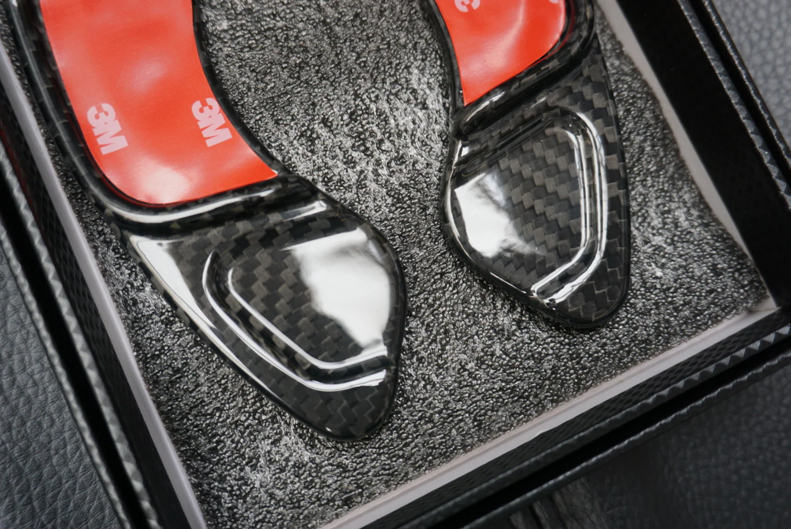 Volkswagen Golf / Polo / Scirocco DSG Genuine Black Carbon Fibre Paddle Shifter Extensions (2013-2020 Models) - Image 7