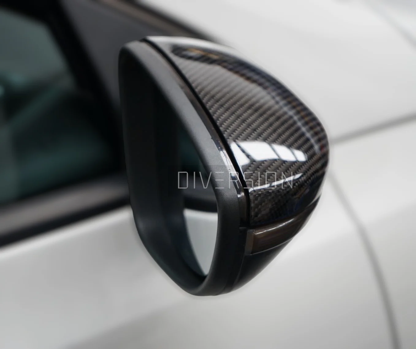 Volkswagen Scirocco / Beetle / Jetta Carbon Fibre Wing Mirror Replacement Caps (2009+ Models) - Image 4