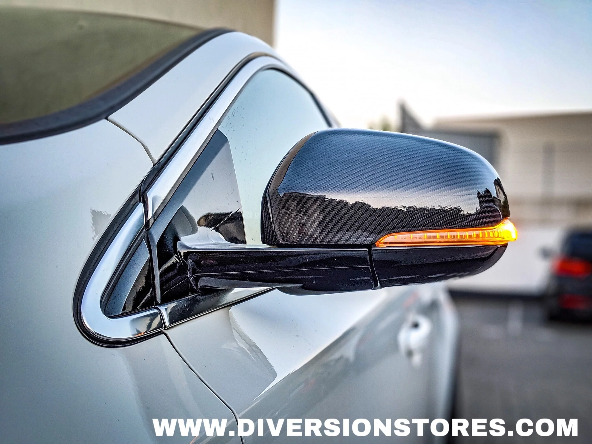 Volvo V40 / V60 / S60 Genuine Carbon Fibre Mirror Cover Replacements (2012-2017) - Image 2