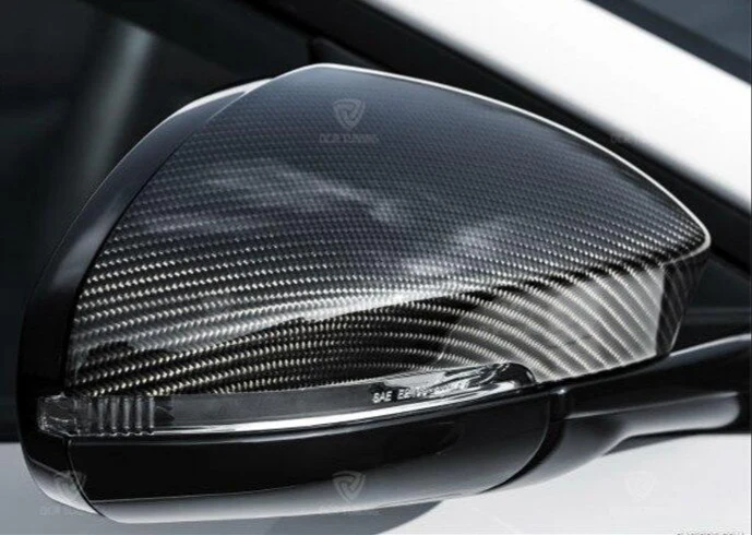 Jaguar F-Type Carbon Fibre Wing Mirror Add On Covers (2013-2017 Models) (Carbon Fibre)