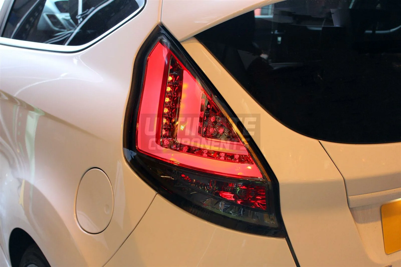 Ford Fiesta MK7.5 LED Custom Tail Lights (2013-2017) SMOKED