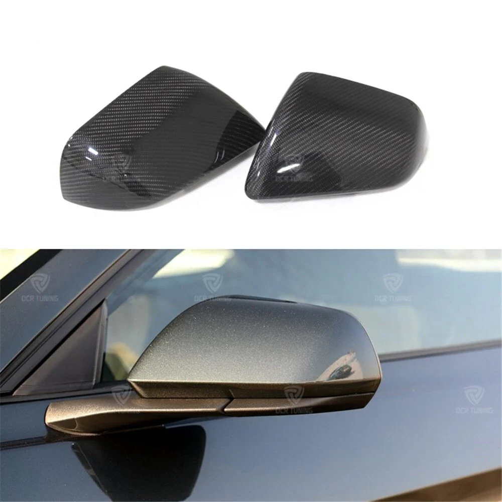 Ford Mustang Carbon Fibre Wing Mirror Add On Covers (2008 - UP) American & Euro Models - Image 9