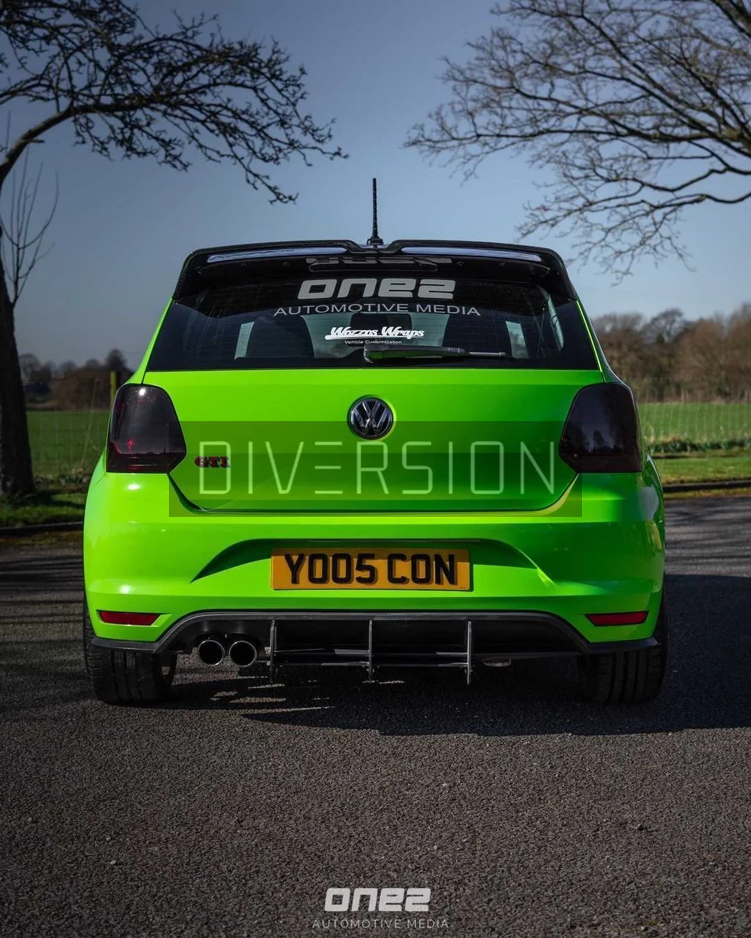 Volkswagen Polo MK5 6R / 6C Oettinger Style Spoiler Gloss Black (2009-2017 Models) - Image 3