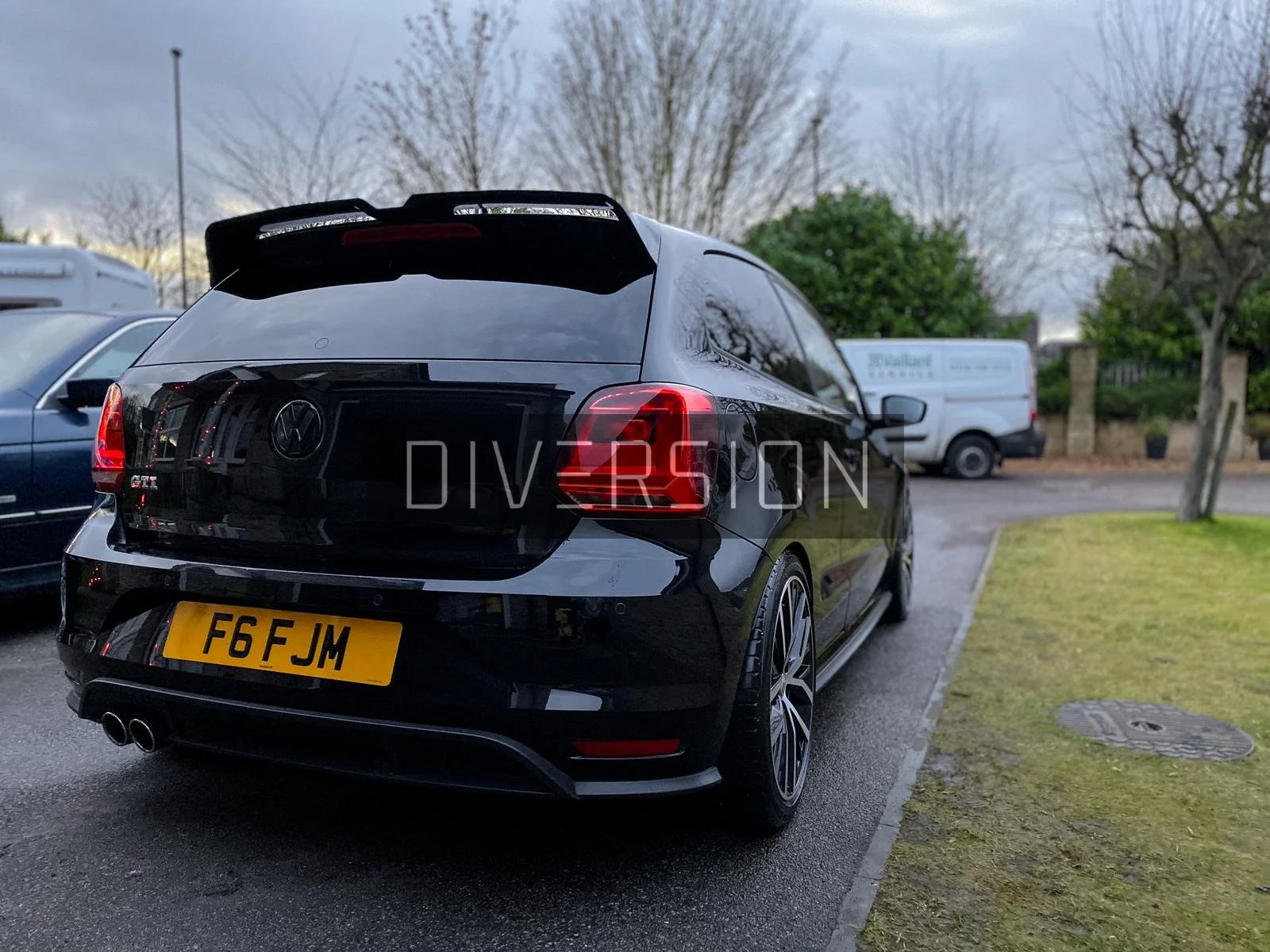Volkswagen Polo MK5 6R / 6C Oettinger Style Spoiler Gloss Black (2009-2017 Models) - Image 6