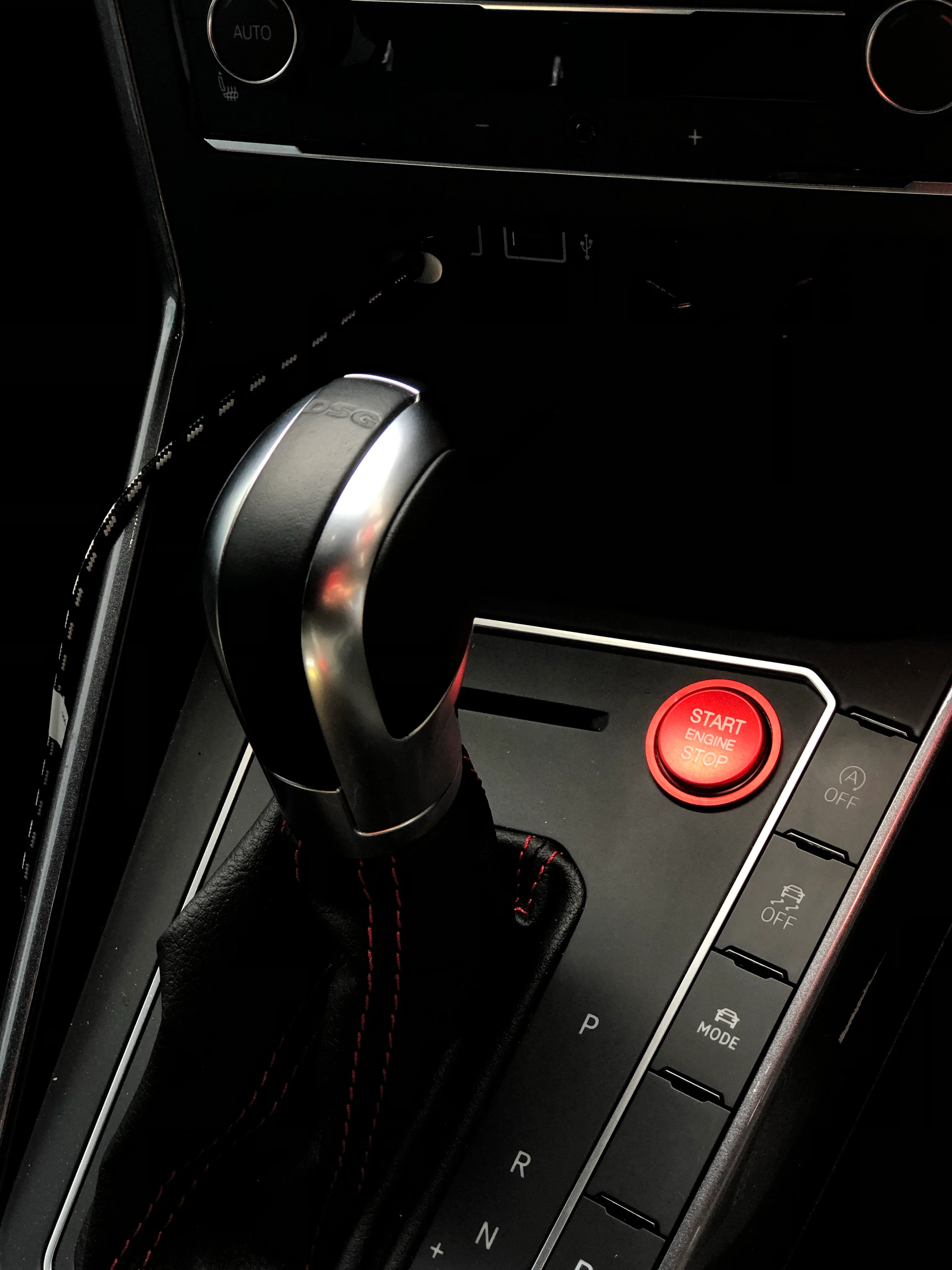 Volkswagen Polo AW MK6 Start / Stop Engine Button Cover & Surround - Image 2