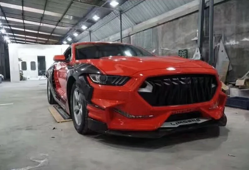 Ford Mustang 'Mouth Of Evil' Front Bumper, Grille & Lip (2015-2017) - Image 3