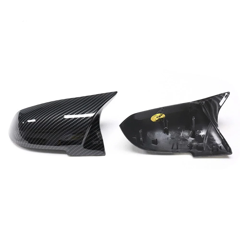 BMW 1/2/3/4 Series Gloss Carbon Look Wing Mirror Covers - Image 3