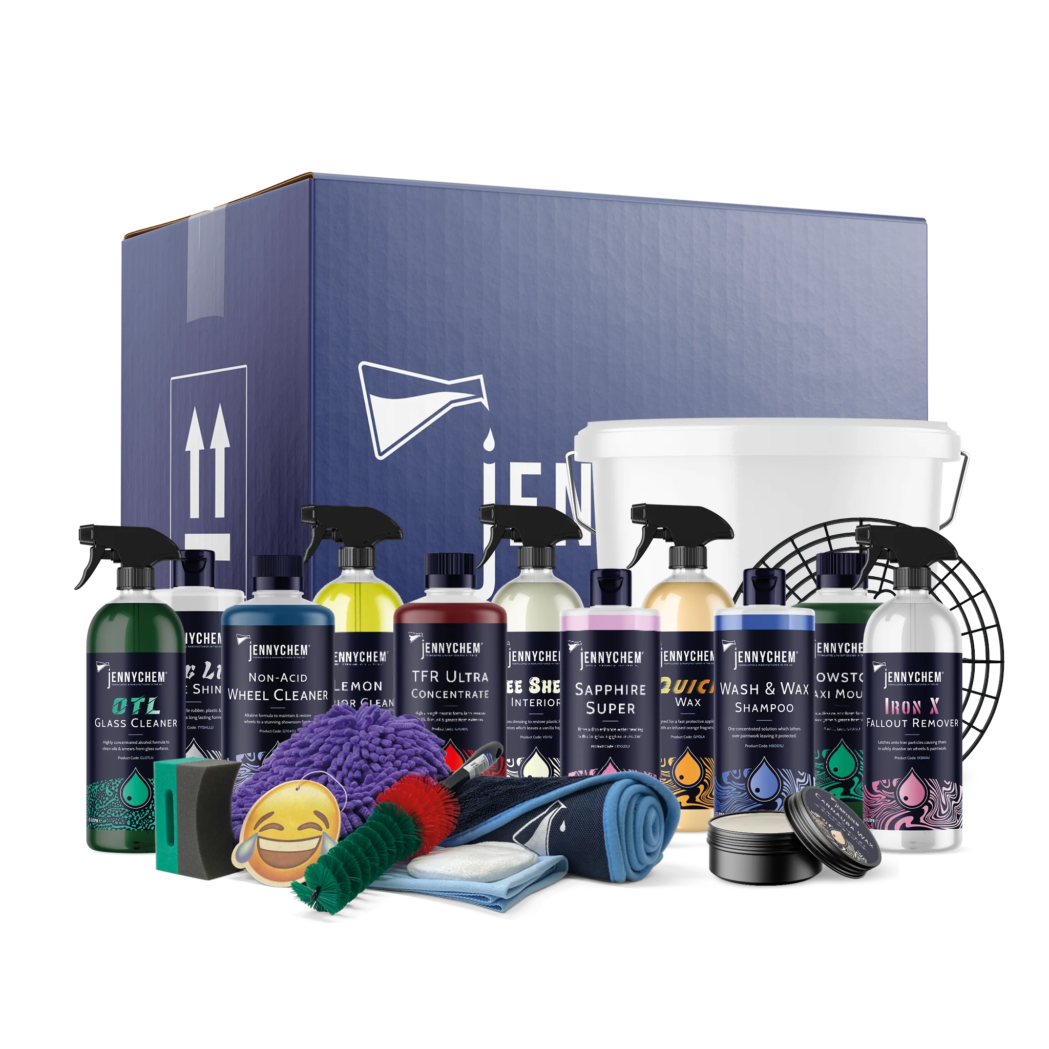 21 Piece Professional Car Care Kit