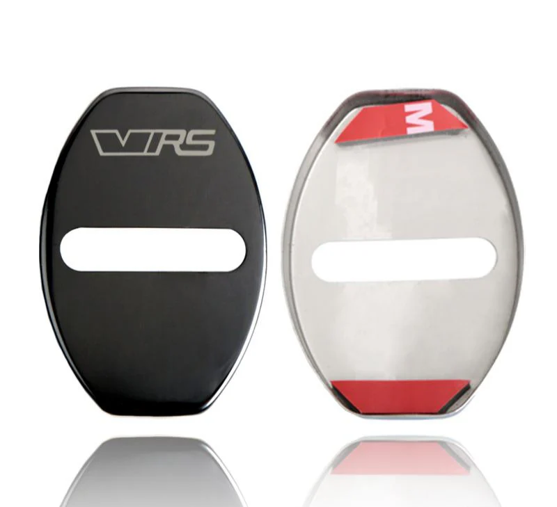 Skoda VRS 4x Car Door Lock Covers For Octavia / Rapid / Superb / Fabia - Image 8