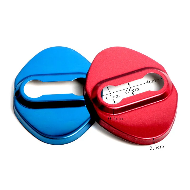 Mugen Power 4x Car Door Lock Covers For Honda - Image 6