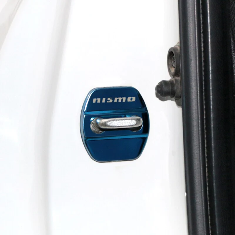 NISMO 4x Car Door Lock Covers For Nissan