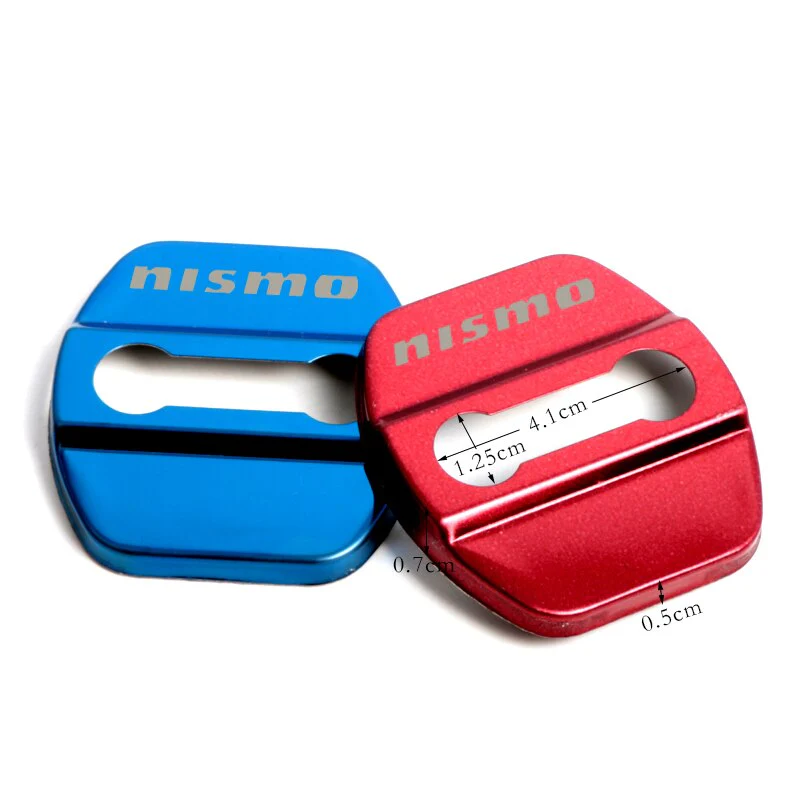 NISMO 4x Car Door Lock Covers For Nissan - Image 2