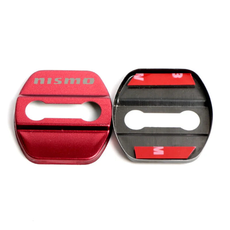 NISMO 4x Car Door Lock Covers For Nissan - Image 3