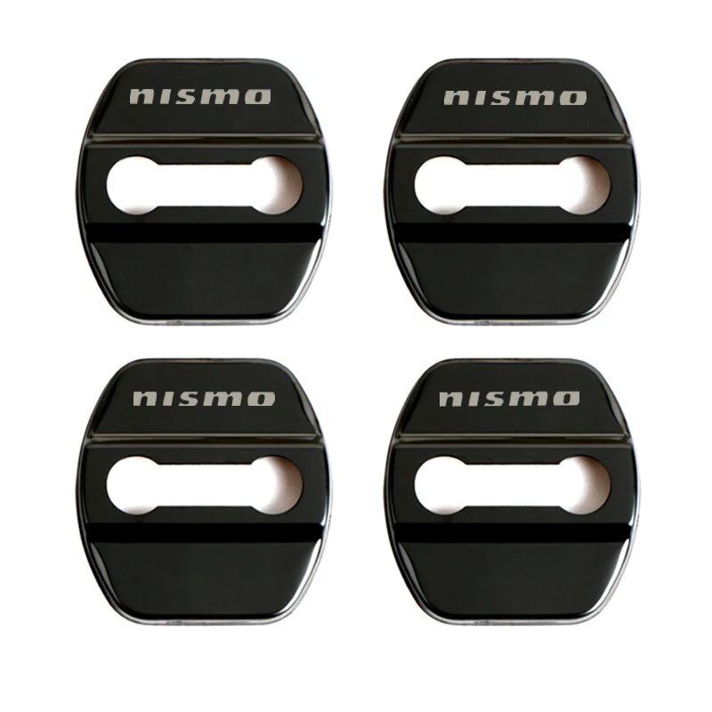 NISMO 4x Car Door Lock Covers For Nissan - Image 5
