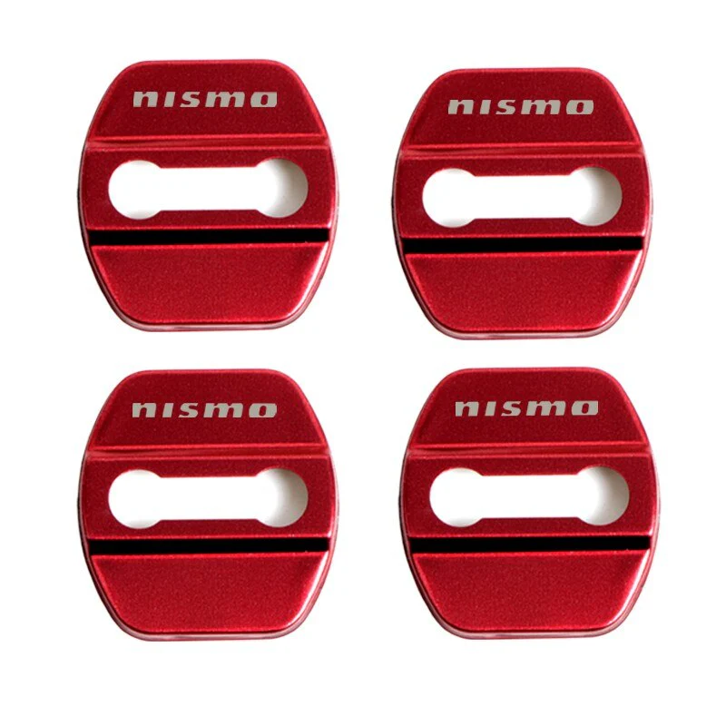 NISMO 4x Car Door Lock Covers For Nissan - Image 8