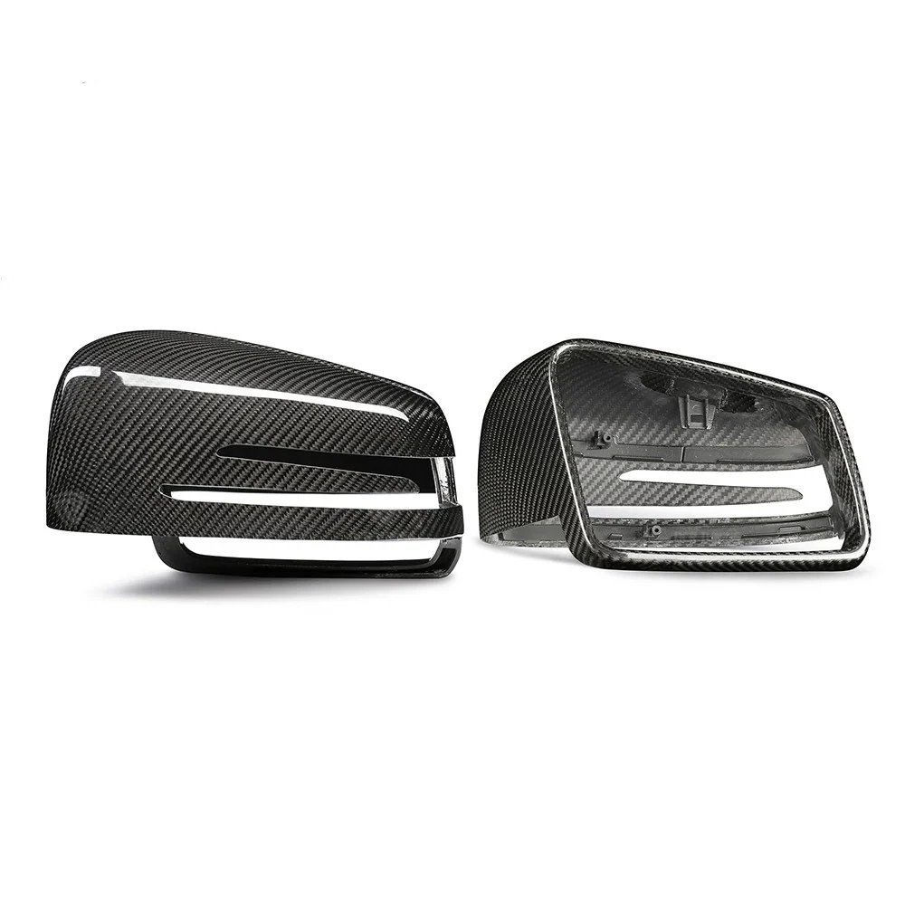Mercedes Benz Carbon Fibre / Gloss Black Wing Mirror Covers For A / B / C / E / S  / CLS / GLK Class - Image 9