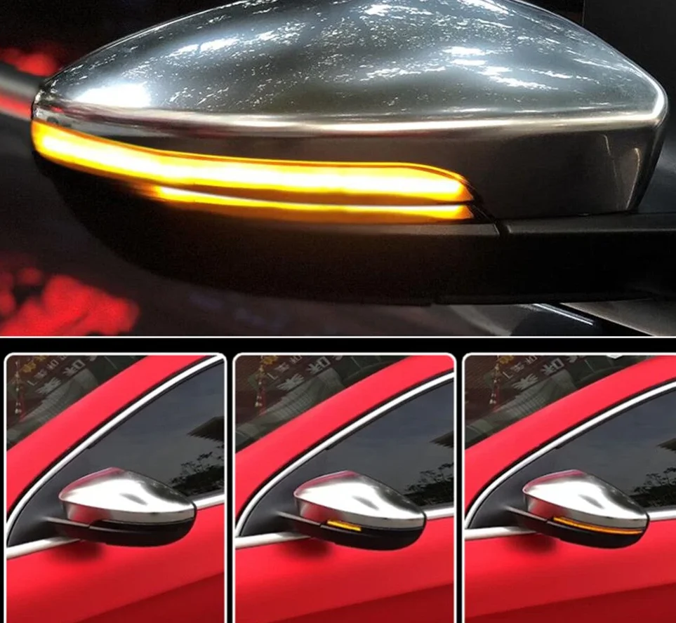 Volkswagen Scirocco / Beetle / Jetta / Passat Dynamic Mirror Indicators - Image 5