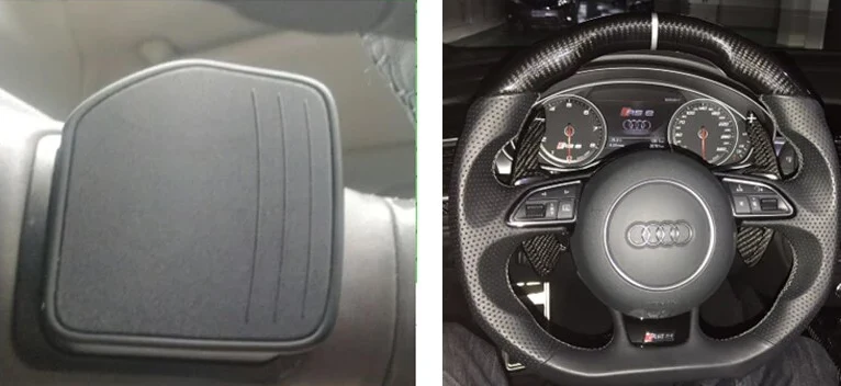 Audi & Seat Genuine Carbon Fibre Paddle Extensions- Style 1 - Image 7