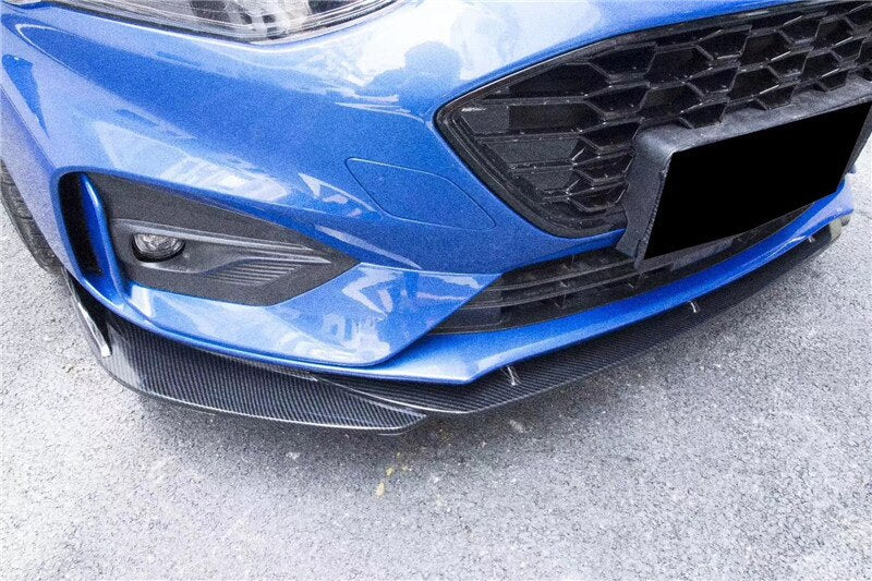 Ford Focus MK4 Front Splitter 3-Piece (2018+) - Image 3